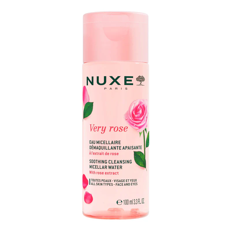NUXE VERY ROSE EAU MICELLAIRE DEMAQUILLANTE APAISANTE 3EN1 400ML