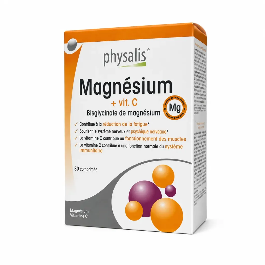 PHYSALIS MAGNESIUM + VIT C - 30 COMPRIMES