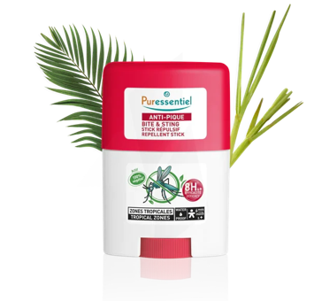 PURESSENTIEL ANTI-PIQUE STICK REPULSIF 8H 20ML