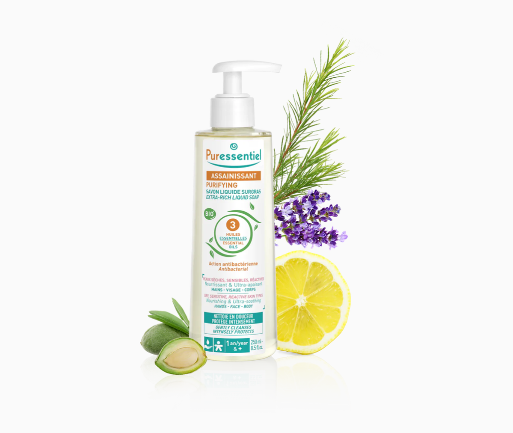 PURESSENTIEL ASSAINISSANT SAVON LIQUIDE SURGRAS 250ML