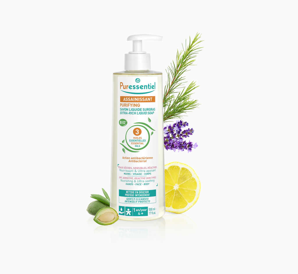 PURESSENTIEL ASSAINISSANT SAVON LIQUIDE SURGRAS 500ML