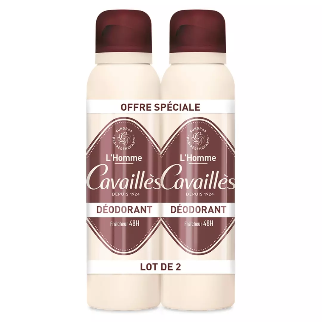 ROGE CAVAILLES PACK L'HOMME DEODORANT SPRAY 2*150ML