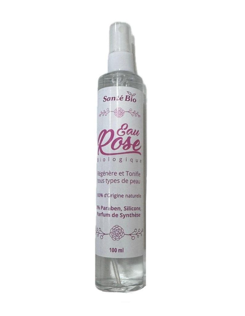 SANTE BIO EAU DE ROSE EN VERRE 100ML