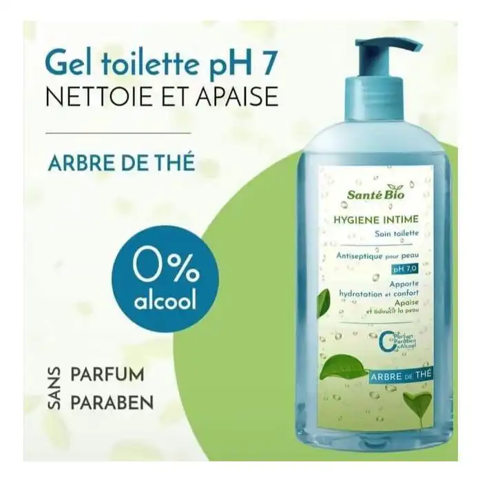 SANTE BIO GEL INTIME ARBRE DE THE 250ML