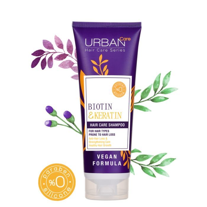 URBAN CARE BIOTIN ET KERATIN SHAMPOO 250ML