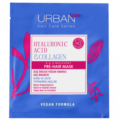 [8680690705021] URBAN CARE HYALURONIC ACID ET COLLAGEN PRE-WASH HAIR MASK 50ML