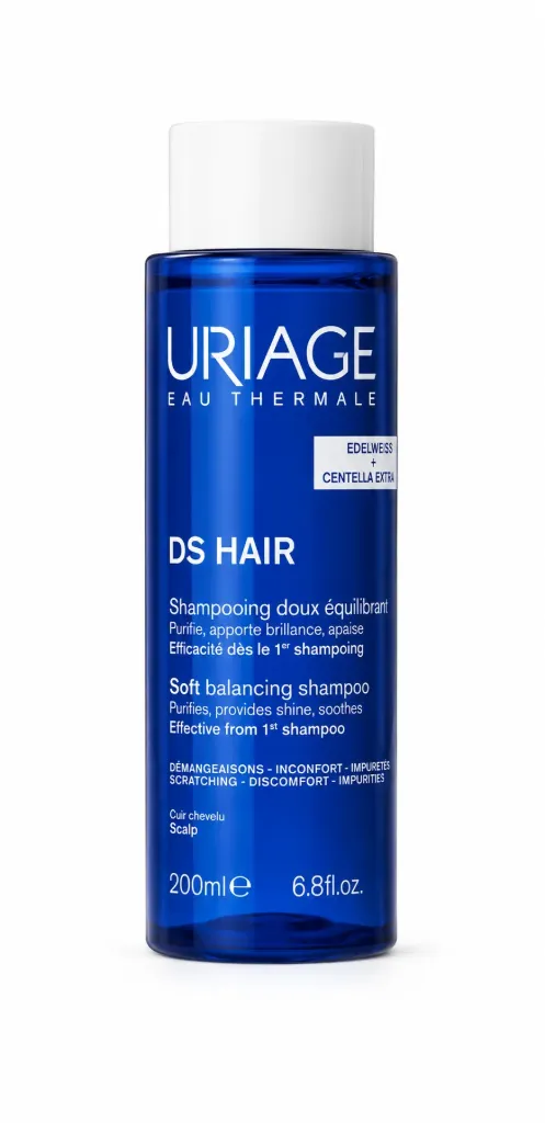 [3661434007408] URIAGE DS HAIR SHAMPOOING DOUX EQUILIBRANT 200ML