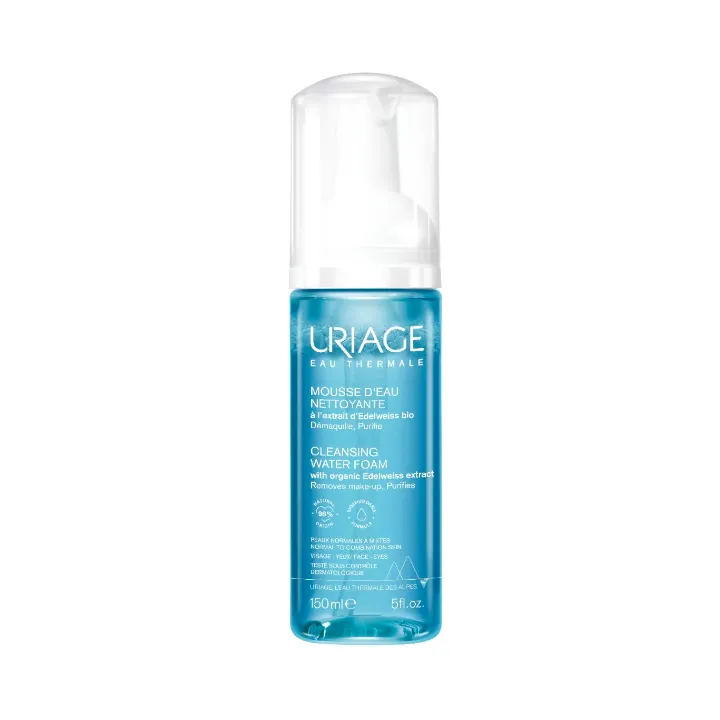 URIAGE MOUSSE D'EAU NETTOYANTE 150ML