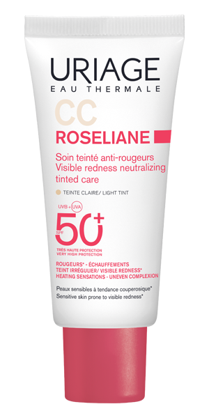 URIAGE ROSELIANE CC CREME TEINTE CLAIRE SPF50+ 40ML