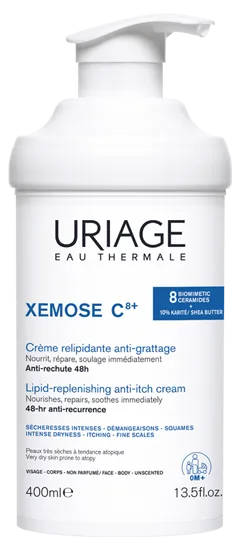URIAGE XEMOSE C8+ CREME RELIPIDANTE ANTI-IRRITATIONS 400ML