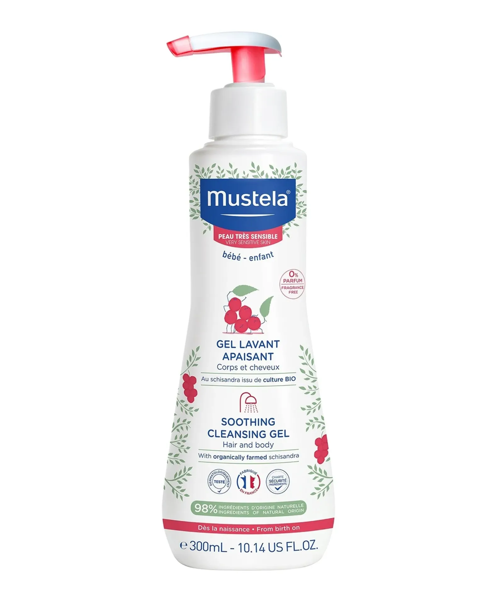 [3504105035709] MUSTELA GEL LAVANT APAISANT 300ML