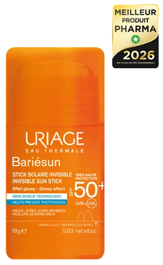URIAGE BARIESUN STICK SOLAIRE INVISIBLE SPF50+ 18G