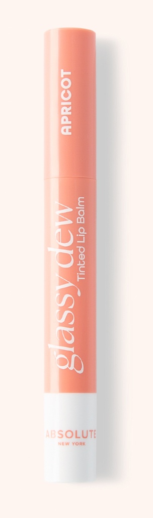 [888432986570] ABSOLUTE NY GLASSY DEW TINTED LIP BALM - APRICOT MLGD04