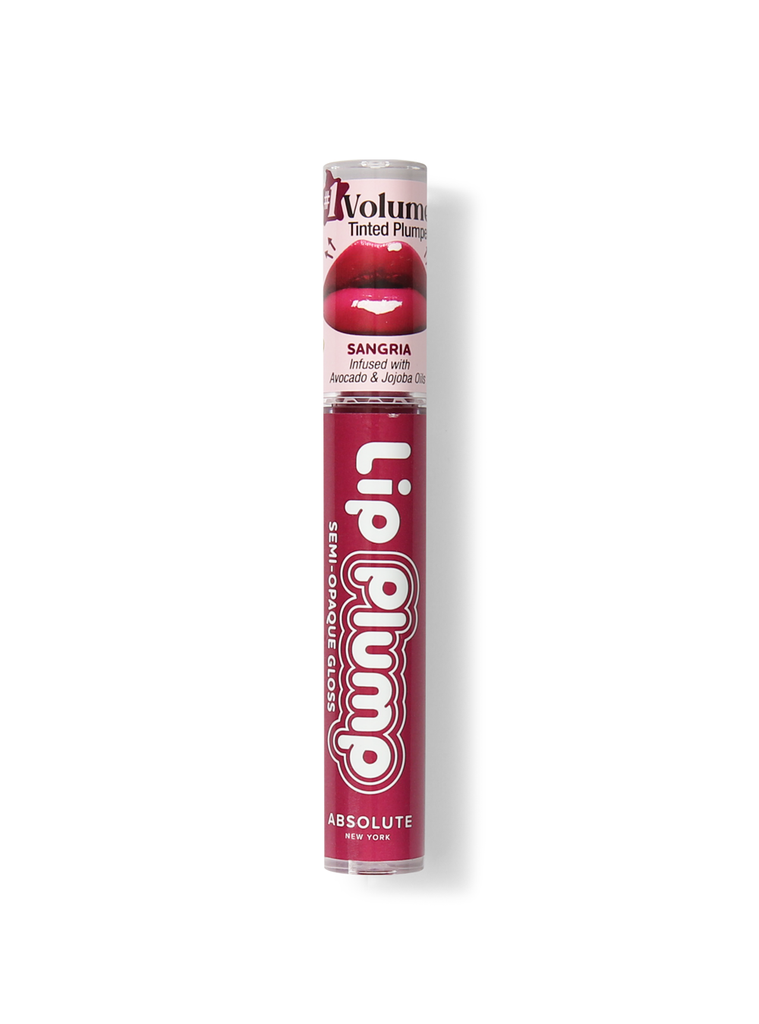 [888432983272] ABSOLUTE NY LIP PLUMP SEMI-OPAQUE GLOSS - SANGRIA MLPG10