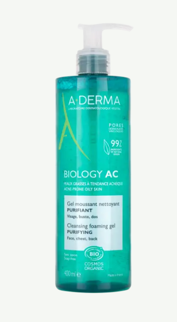 [3282770152999] A-DERMA BIOLOGY AC GEL MOUSSANT PURIFIANT 200ML
