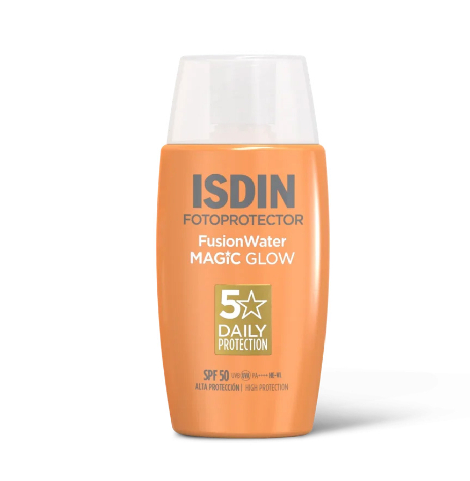 [8429420307247] ISDIN SOLAIRE FUSION WATER MAGIC GLOW SPF50 50ML