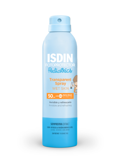 [8429420188006] ISDIN SOLAIRE PEDIATRICS TRANSPARENT SPRAY SPF50+ 250ML