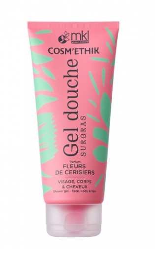 [3760162120912] MKL COSM'ETHIK GEL DOUCHE FLEURS DE CERISIERS BIO 200ML