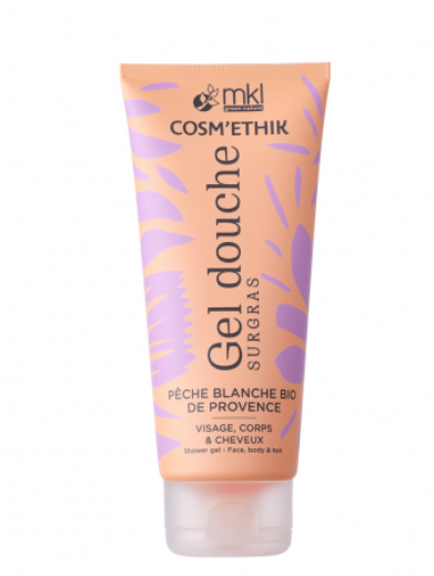 [3760162124286] MKL COSM'ETHIK GEL DOUCHE PECHE BLANCHE BIO 200ML