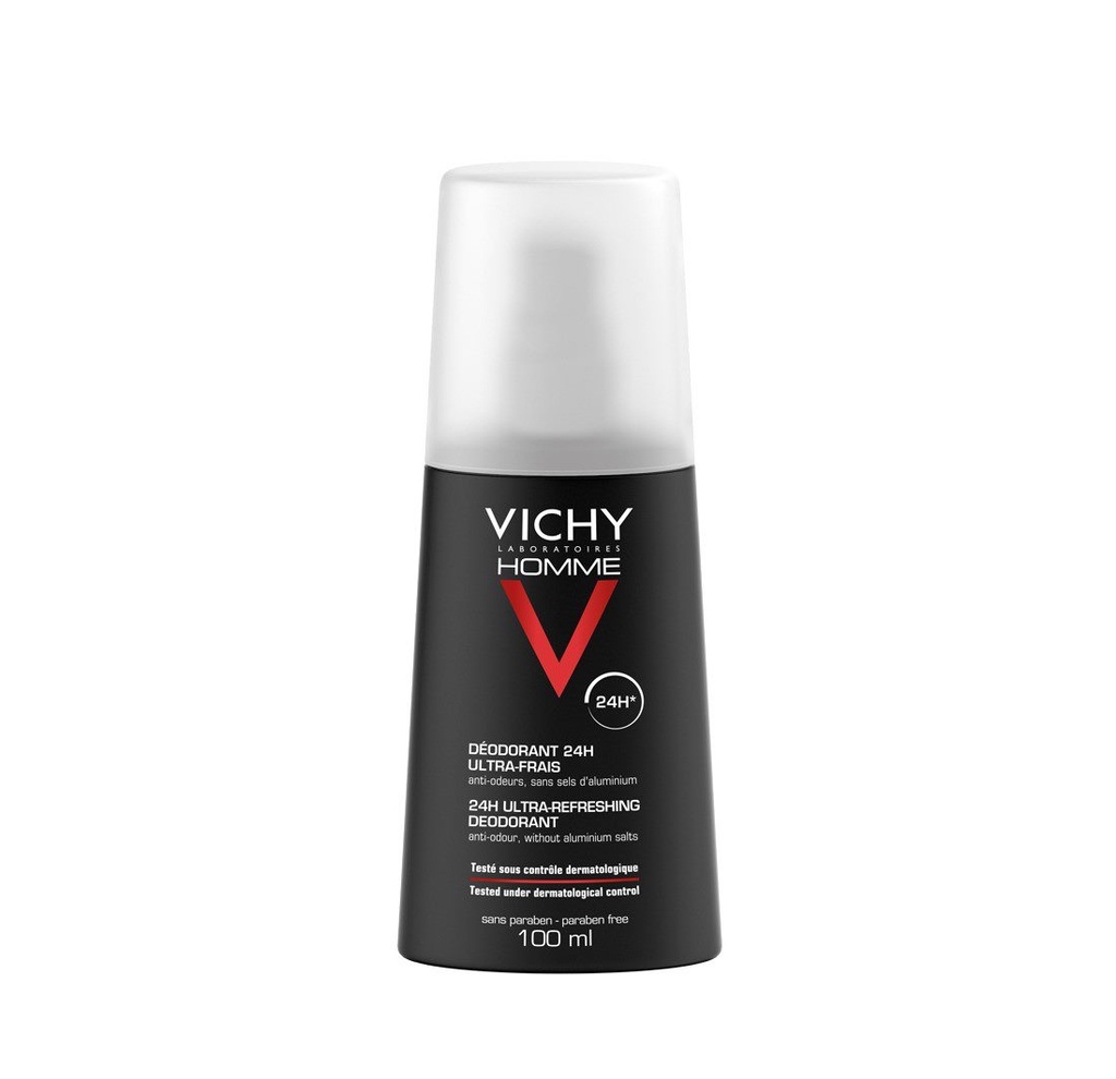 [3337871320331] VICHY HOMME DEODORANT 24H ULTRA-FRAIS VAPORISATEUR 100ML