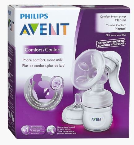 AVENT TIRE LAIT MANUEL NATUREL + TETINE