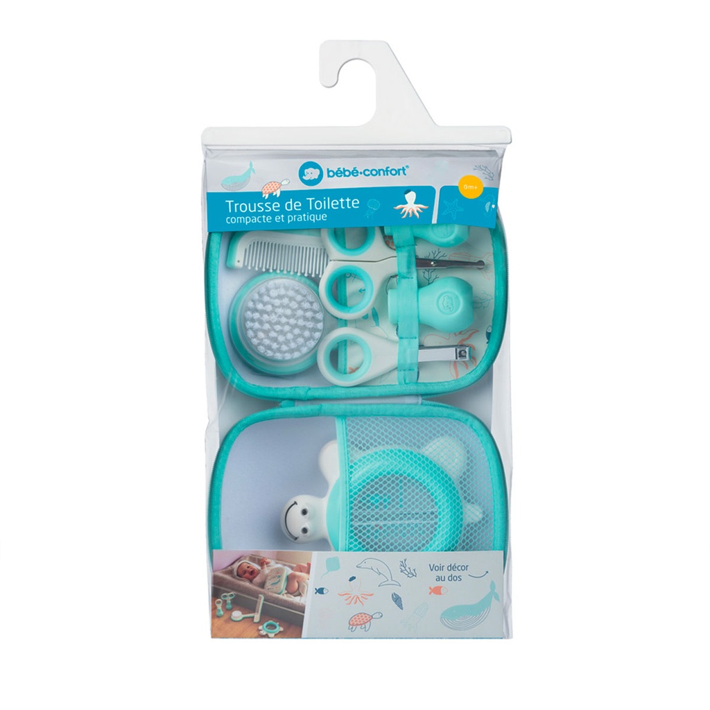 BEBE CONFORT TROUSSE DE TOILETTE BLEU 0M+