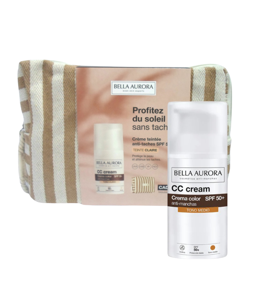 BELLA AURORA CC CREME ANTI-TACHES SPF50+ TEINTE MEDIUM 30ML