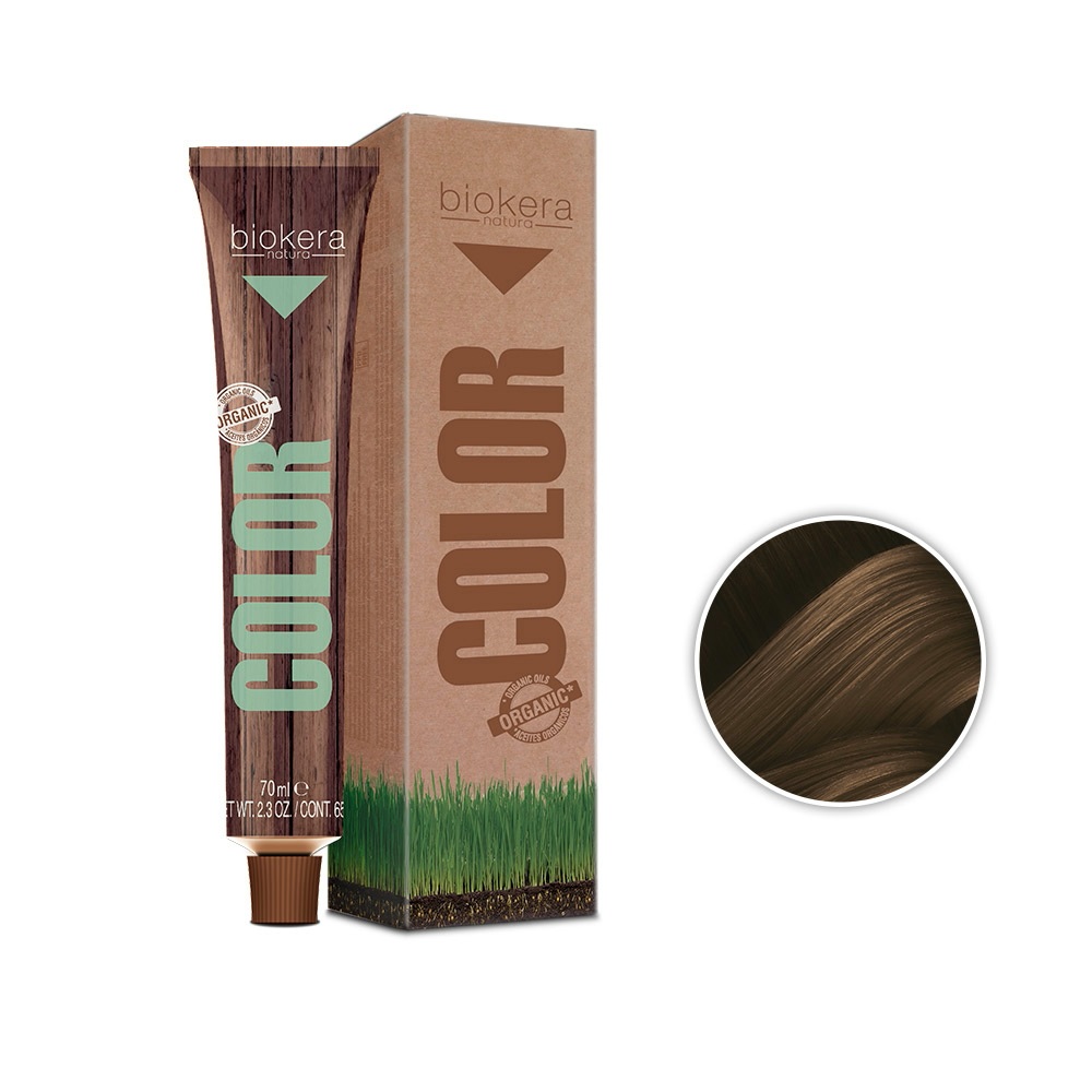 BIOKERA COLOR N°5.7  CHATAIN CLAIR MARRON NATUREL