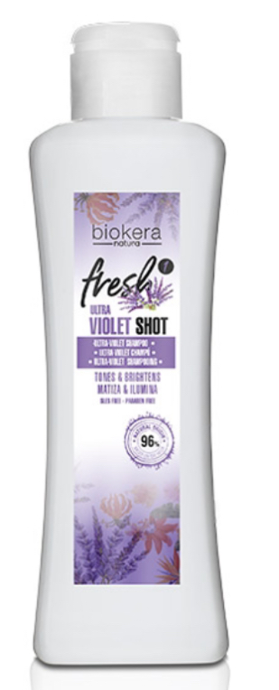 BIOKERA NATURE FRESH ULTRA-VIOLET SHOT SHAMPOOING 300ML