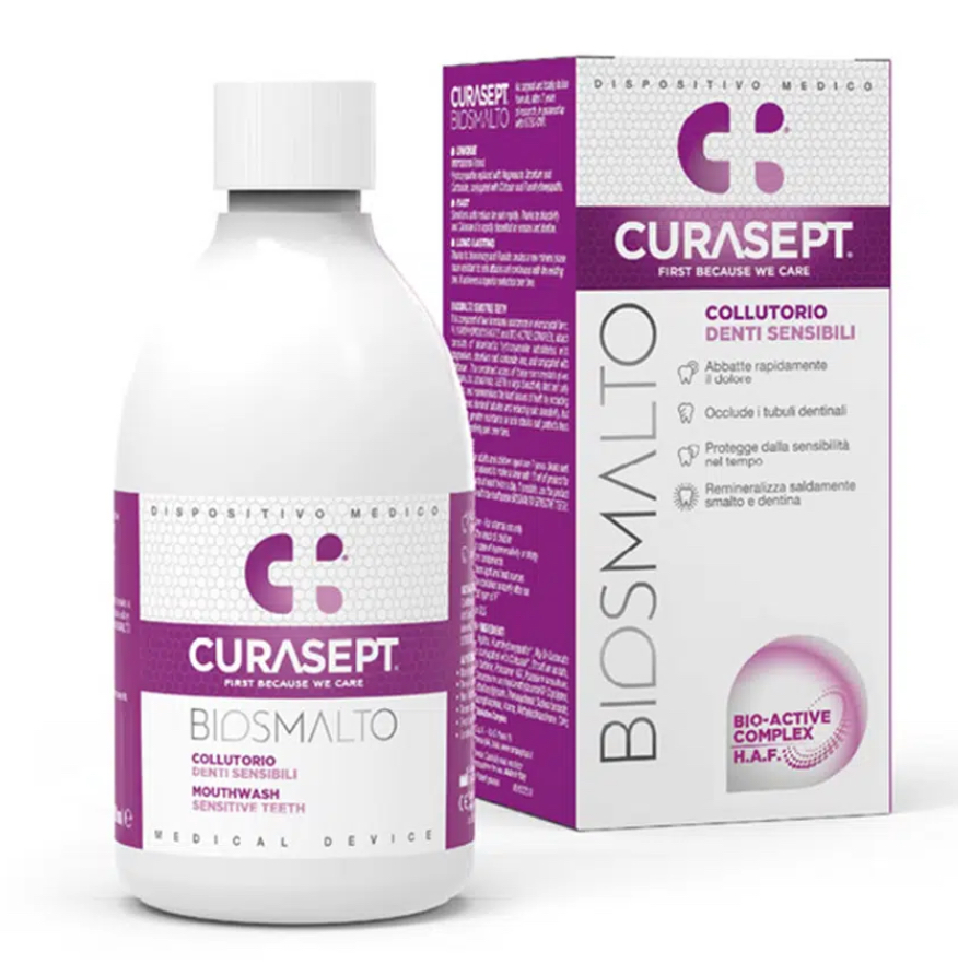 CURASEPT BAIN DE BOUCHE BIOSMALTO DENTS SENSIBLES 300ML