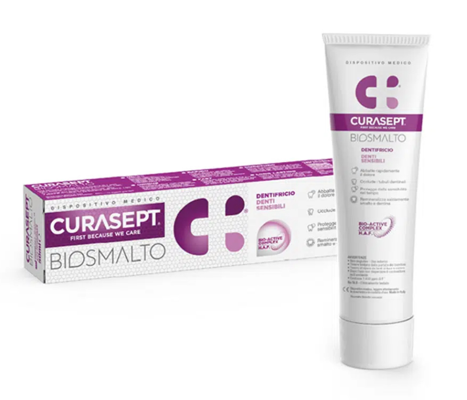 CURASEPT DENTIFRICE BIOSMALTO DENTS SENSIBLES 75ML