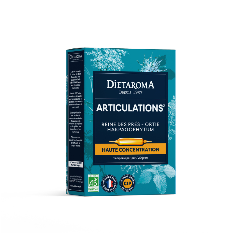 DIETAROMA ARTICULATIONS - HAUTE CONCENTRATION - 20 AMPOULES