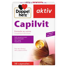 DOPPELHERZ CAPILVIT - 30 CAPSULES