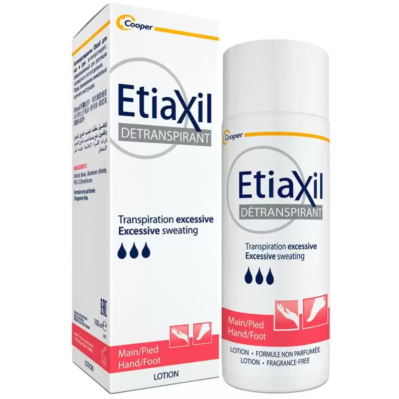 ETIAXIL DETRANSPIRANT LOTION MAINS ET PIEDS 100ML