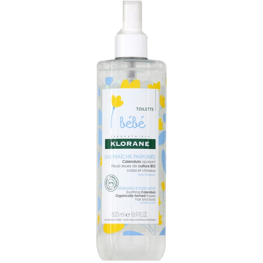 KLORANE BEBE LOTION RAFRAICHISSANTE 500ML EAU PARFUMEE