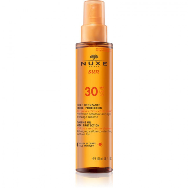 NUXE SUN HUILE SOLAIRE BRONZANTE SPF30 150ML