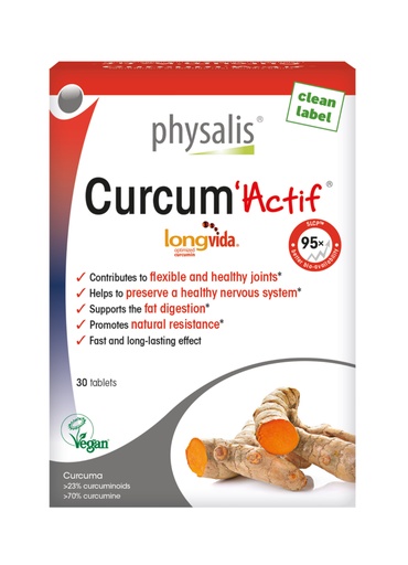 PHYSALIS CURCUM'ACTIF - 30 COMPRIMES
